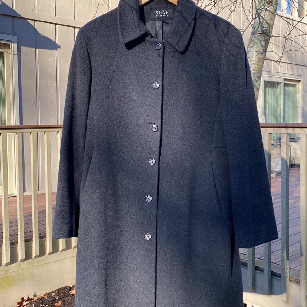 Steve wool /cashmere blend coat